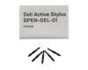 5 pointes de rechange pour le stylet actif PN pour Dell Latitude 12 Rugged Extreme (7230)