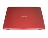 Couvercle d'écran 39,6cm (15,6 pouces) rouge original pour Asus VivoBook 15 X542UN
