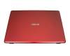 Couvercle d'écran 39,6cm (15,6 pouces) rouge original pour Asus VivoBook 15 X542UQ-GQ145T