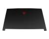 Couvercle d'écran 39,6cm (15,6 pouces) noir original pour MSI GF63 Thin 10SC/10UC/10UD (MS-16R5)