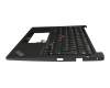 5B11M64614 original Lenovo clavier incl. topcase DE (allemand) noir/noir avec mouse stick