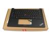 5B11M64614 original Lenovo clavier incl. topcase DE (allemand) noir/noir avec mouse stick