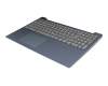 5CB0R16738 Lenovo clavier incl. topcase DE (allemand) gris/bleu