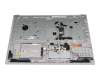5CB0R20185 original Lenovo clavier incl. topcase FR (français) gris/argent avec rétro-éclairage (Platinum Grey)
