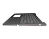 5CB0W43586 original Lenovo clavier incl. topcase DE (allemand) gris/gris avec rétro-éclairage