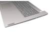 5CB0X56878 original Lenovo clavier incl. topcase DE (allemand) gris/argent (Fingerprint)