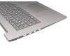 5CB0X56878 original Lenovo clavier incl. topcase DE (allemand) gris/argent (Fingerprint)