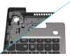 5CB0X57519 original Lenovo clavier incl. topcase DE (allemand) gris/argent Empreinte digitale