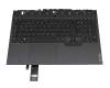 5CB0Z26897 original Lenovo clavier incl. topcase DE (allemand) noir/gris avec rétro-éclairage