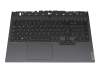 5CB0Z27676 original Lenovo clavier incl. topcase DE (allemand) noir/noir avec rétro-éclairage
