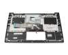 5CB0Z32117 original Lenovo clavier incl. topcase ND (nordique) gris/gris avec rétro-éclairage