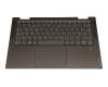 5CB1A08859 original Lenovo clavier incl. topcase DE (allemand) gris/vert foncé avec rétro-éclairage