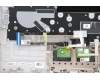 Lenovo 5CB1A13573 C-Cover with keyboard,German,Silver,Non_Backlight,Fingerprint
