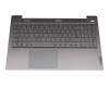 5CB1A24895 original Lenovo clavier incl. topcase DE (allemand) gris/gris avec rétro-éclairage