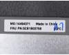 Lenovo 5CB1B02758 COVER LCDCoverL81WRPGT1MCameraW/Sponge