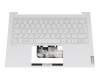 5CB1B07997 original Lenovo clavier incl. topcase DE (allemand) blanc/blanc avec rétro-éclairage