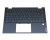 5CB1B22418 original Lenovo clavier incl. topcase DE (allemand) bleu/bleu avec rétro-éclairage (Abyss Blue)