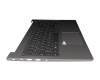 5CB1B34970 original Lenovo clavier incl. topcase DE (allemand) gris/gris avec rétro-éclairage