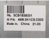 Lenovo 5CB1B36331 COVER Lower Case W 82HS AB