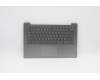Lenovo 5CB1C04387 C-Cover with keyboard,US English Euro,Arctic Grey,Non_Backlight,Fingerprint