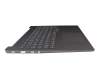 5CB1C75007 original Lenovo clavier incl. topcase DE (allemand) anthracite/anthracite avec rétro-éclairage
