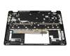 5CB1H24591 original Lenovo clavier incl. topcase DE (allemand) bleu/bleu avec rétro-éclairage