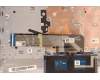 Lenovo 5CB1H66080 C-Cover with keyboard,French,Misty Blue,Backlight,Non_FingerPrint