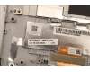 Lenovo 5CB1H68433 C-Cover with keyboard,German,Cloud Grey,White Backlight