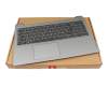 5CB1H78320 original Lenovo clavier incl. topcase BG (bulgare) noir/gris b-stock