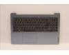 Lenovo 5CB1H78378 C-Abdeckung mit Tastatur, Skandinavien, Nebelblau, Ohne_Hintergrundbeleuchtung, Ohne_Fingerabdruckscanner