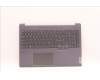 Lenovo 5CB1H95449 C-Abdeckung mit Tastatur, Italienisch, Sturmgrau