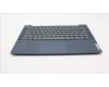 Lenovo 5CB1J05022 C-Cover with keyboard,Portuguese,Abyss Blue,Backlight,FingerPrint