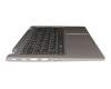 5CB1J10024 original Lenovo clavier incl. topcase DE (allemand) noir/gris avec rétro-éclairage