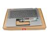 5CB1K20798 original Lenovo clavier incl. topcase DE (allemand) gris foncé/gris avec rétro-éclairage