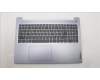 Lenovo 5CB1L14834 C-Cover with keyboard,Belgian,Arctic Grey,Non_Backlight,FingerPrint