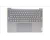 Lenovo 5CB1L39485 C-Abdeckung mit Tastatur, Englisch (GB), Sturmgrau