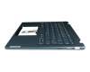 5CB1L48326 original Lenovo clavier incl. topcase DE (allemand) vert foncé/vert foncé avec rétro-éclairage