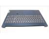 Lenovo 5CB1L50506 C-Cover with keyboard, US English Euro, Abyss Blue, Backlight, FingerPrint, US