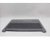 Lenovo 5CB1M45213 C-Cover with keyboard, Hungarian, Arctic Grey, Backlight, Fingerprint, UK