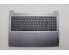 Lenovo 5CB1M48070 C-Cover with keyboard, US English Euro, Arctic Grey, Non-Backlight, Non-Fingerprint, US