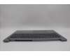 Lenovo 5CB1M48451 C-Cover with keyboard, UK English, Arctic Grey, Non-Backlight, UK