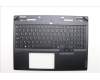 Lenovo 5CB1N61433 C-Cover with keyboard,UK English,Eclipse Black,White Backlight