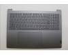 Lenovo 5CB1N62229 C-Cover with keyboard,German,Luna Grey,w/puresight pro logo