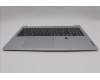 Lenovo 5CB1N90985 C-Cover with keyboard, French, Cloud Grey, Backlight, Fingerprint, US