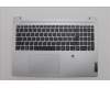 Lenovo 5CB1N92821 C-Cover with keyboard, Italian, Cloud Grey, Non-Backlight, Fingerprint, UK