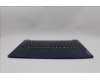 Lenovo 5CB1N95344 C-Cover with keyboard, Spanish, Abyss Blue, Backlight, Fingerprint, UK