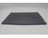 Lenovo 5CB1P00314 C-Cover with keyboard, Czech Slovakian, Luna Grey, UK