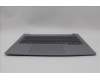 Lenovo 5CB1P00822 C-Cover with keyboard, German, Arctic Grey, Backlight, UK