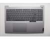 Lenovo 5CB1P14071 C-Cover with keyboard, Russian, Arctic Grey, Non-Backlight, US
