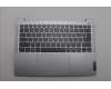 Lenovo 5CB1P49154 C-Cover with keyboard, German, Cloud Grey, Backlight, Non-FingerPrint, UK